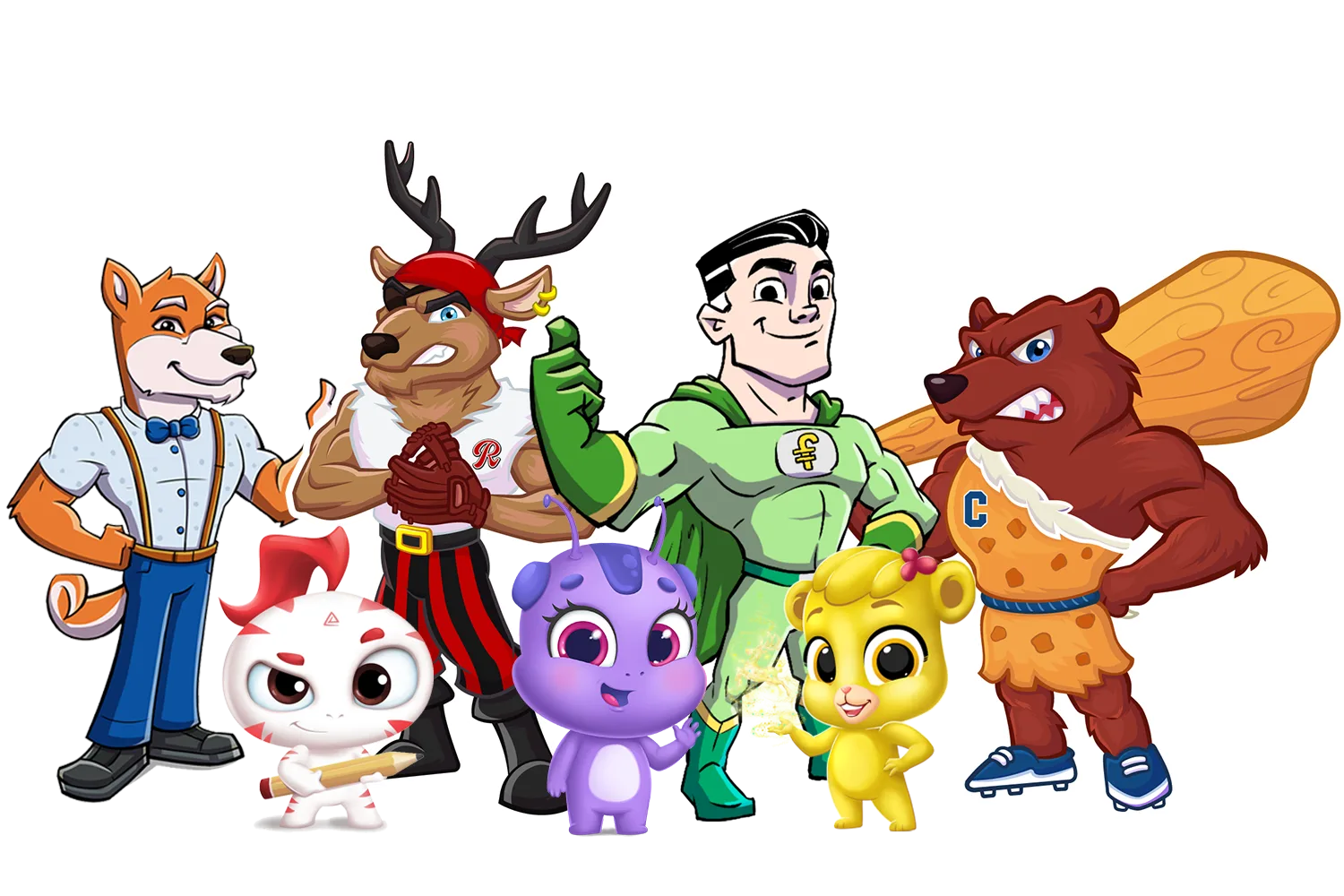Character designer for hire creating custom brand mascot