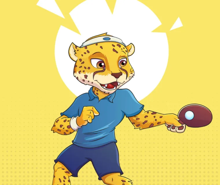 Mascot design of Cheeta-umangzart
